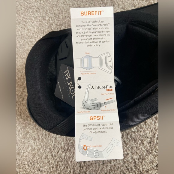 Troxel Helmet Size Small black New In Box - Picture 10 of 13